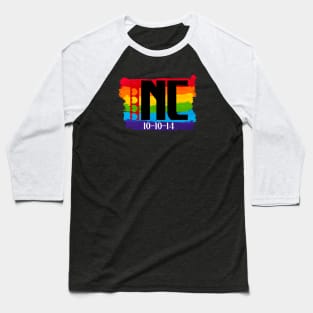 North Carolina Gay Marriage Baseball T-Shirt